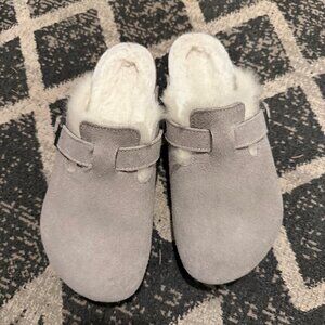 Birkenstock Boston Shearling Clogs